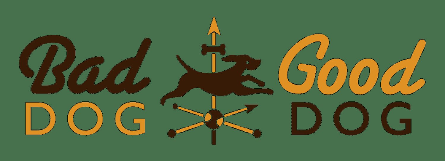Bad Dog Good Dog Trainer logo