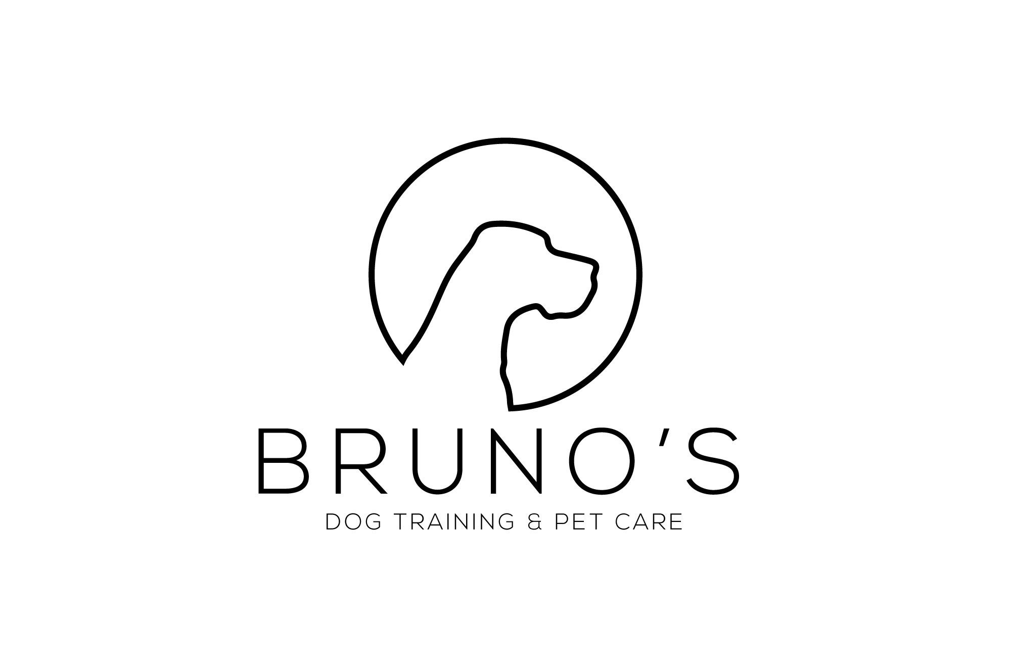 Bruno’s Dog Training & Pet Care LLC. logo