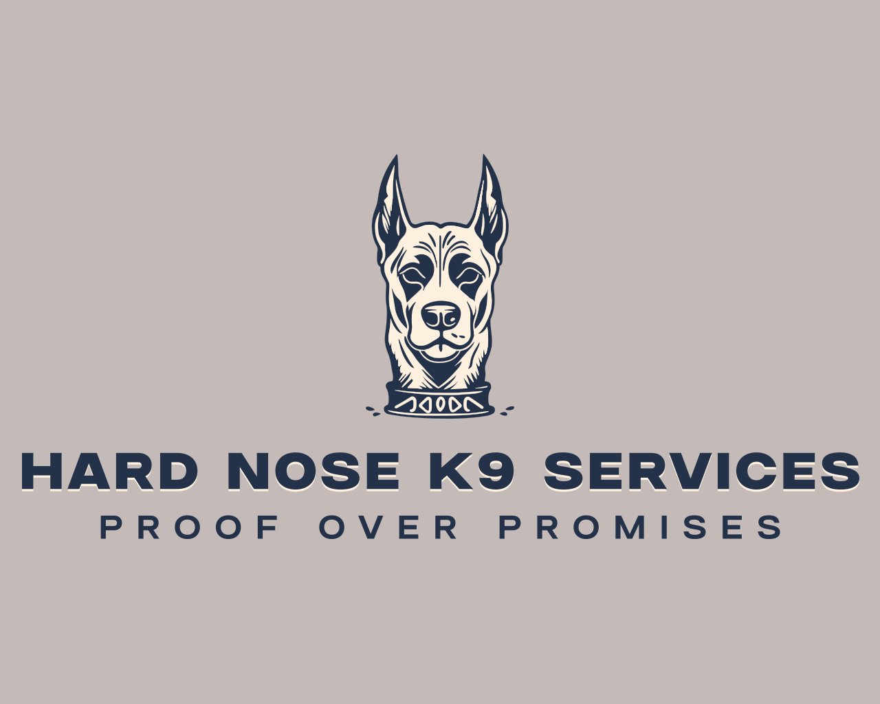 Hard Nose K9 Services LLC logo