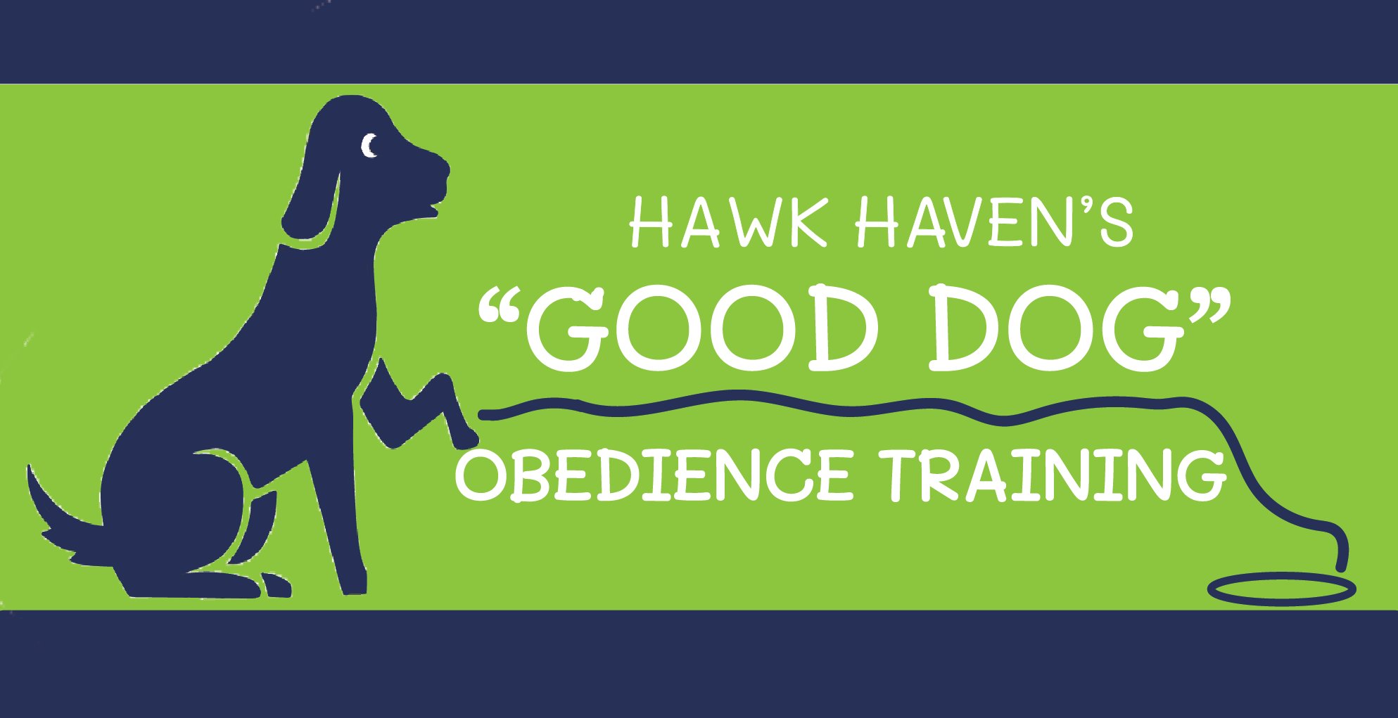 Hawk Haven’s “Good Dog” Obedience Training logo