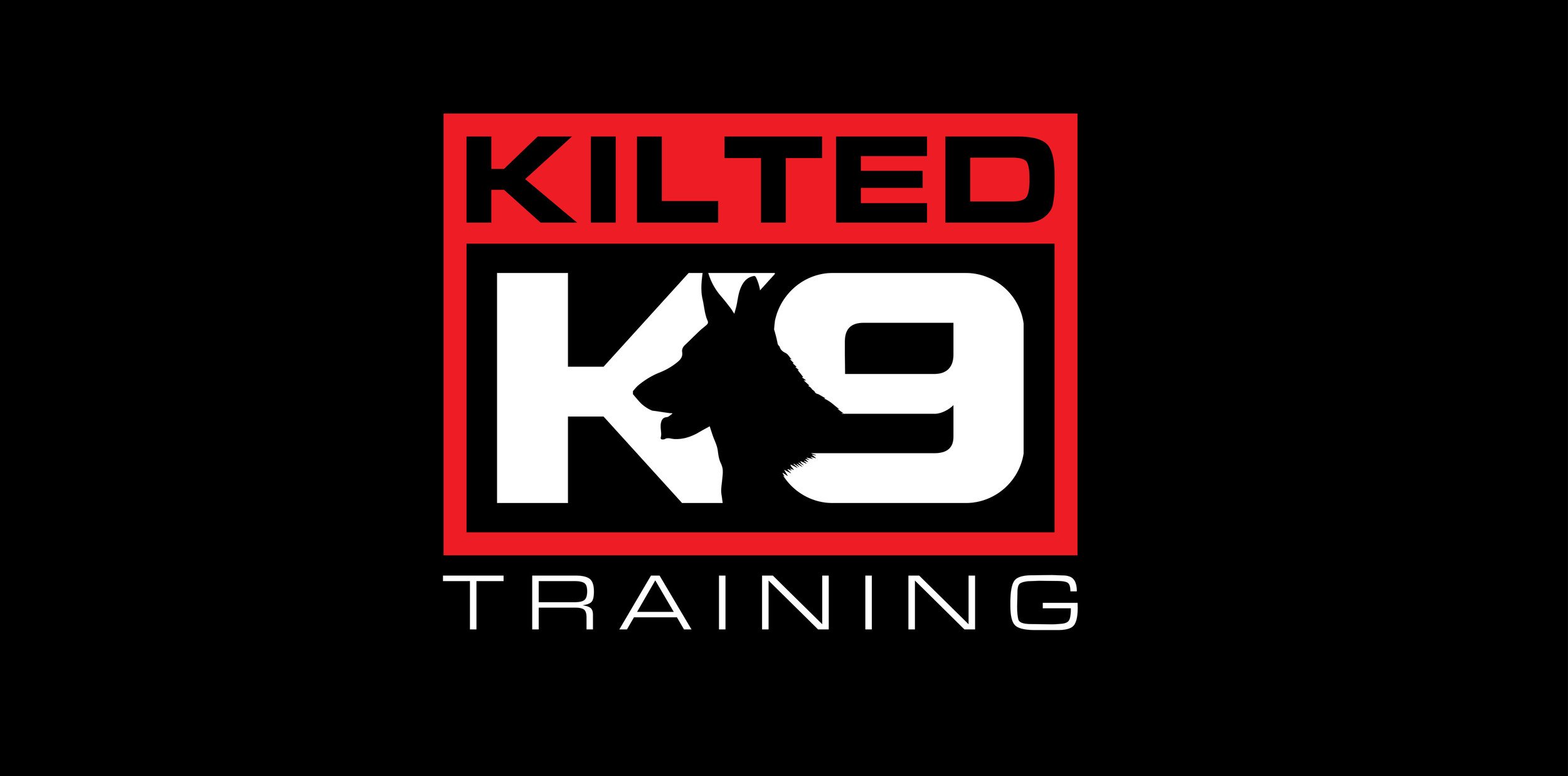Kilted K-9 Dog Training logo
