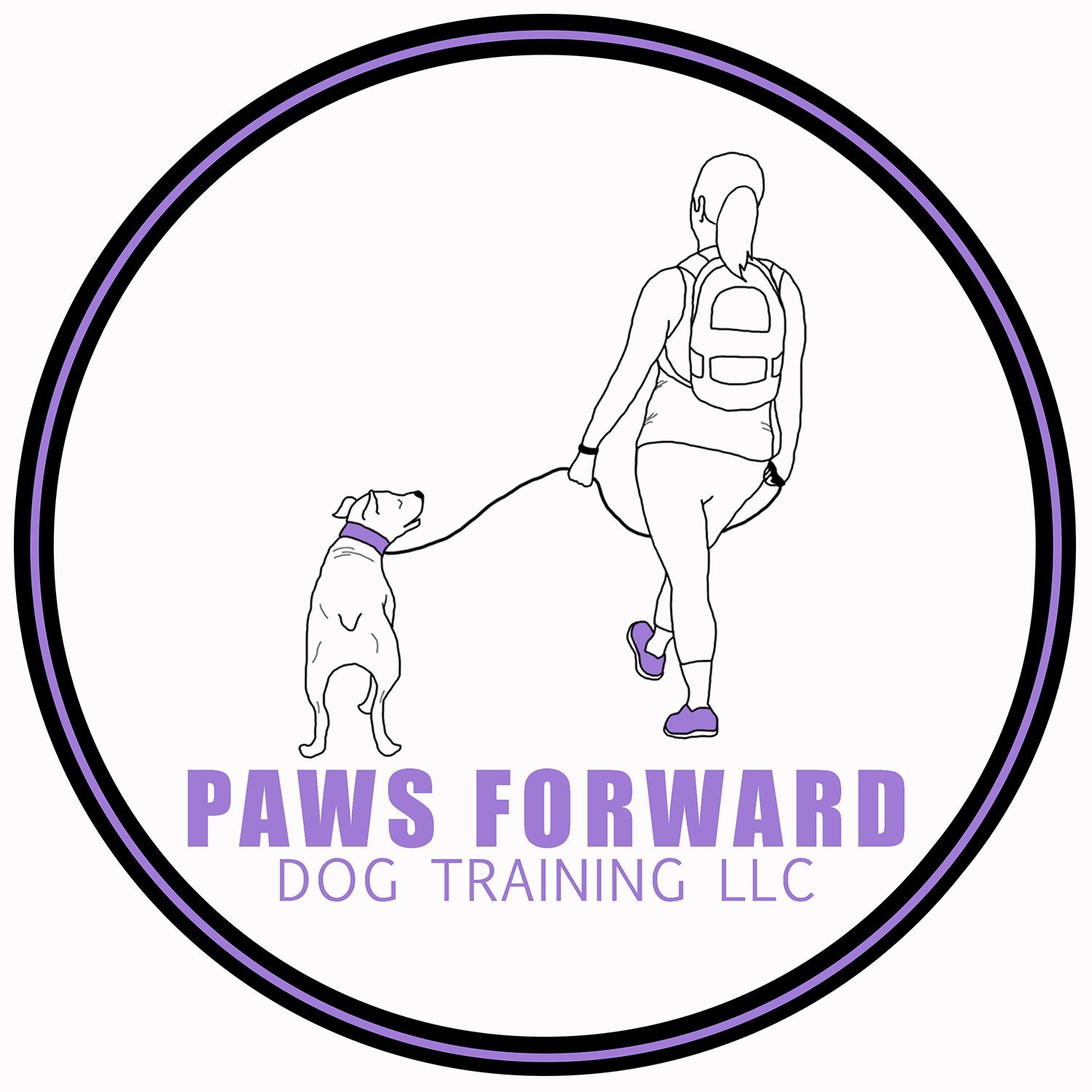 Paws Forward Dog Training LLC logo