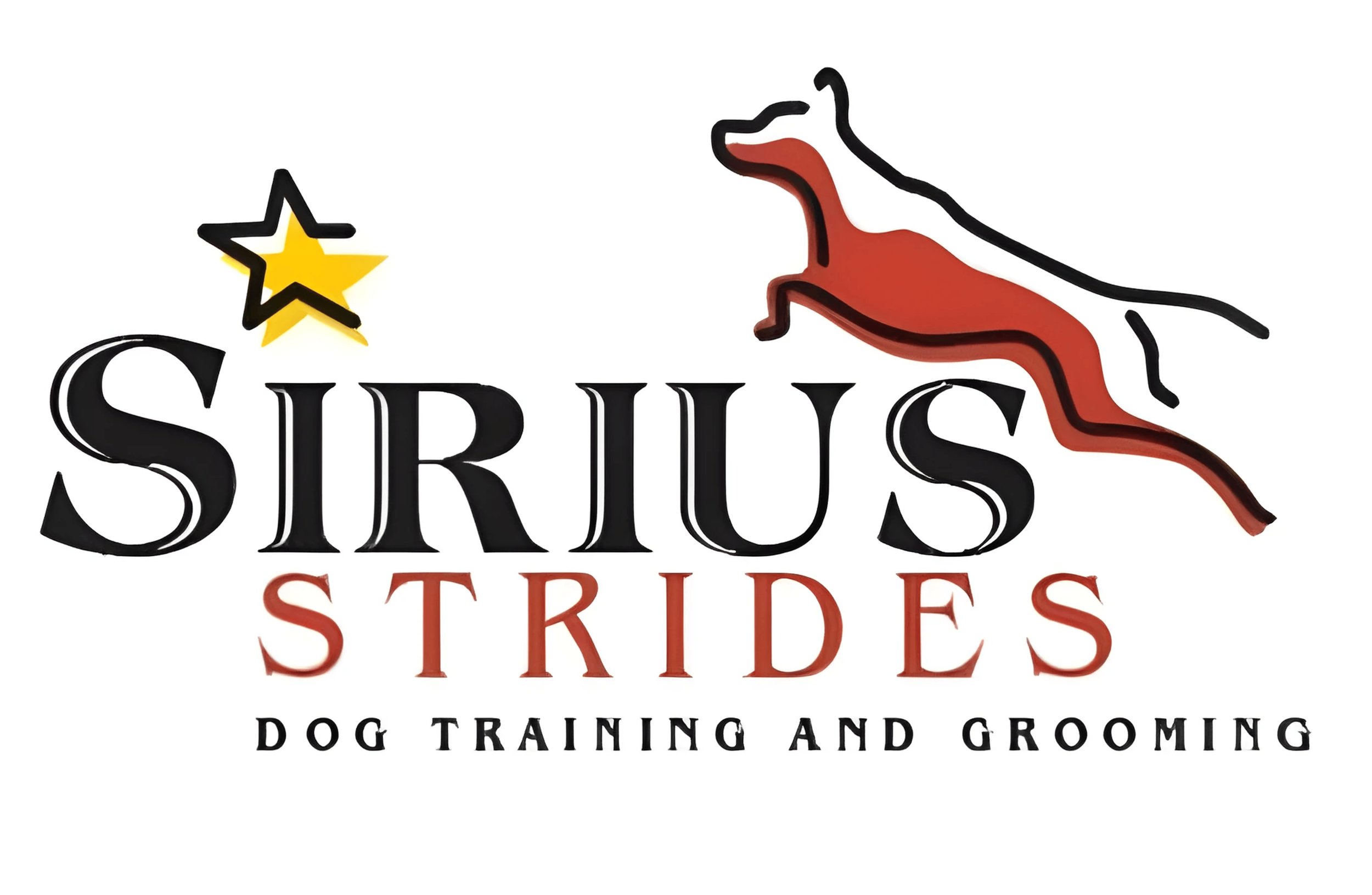 Sirius Strides Dog Training and Grooming logo