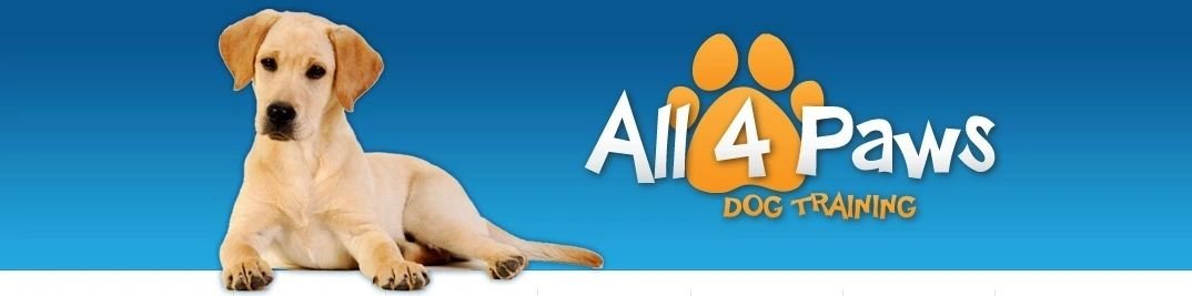 All 4 Paws Dog Training logo