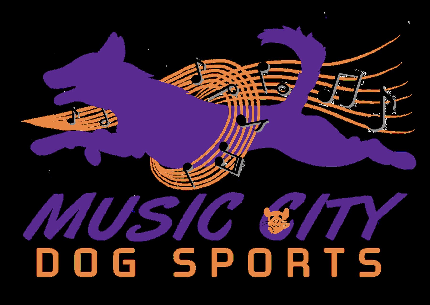 Music City Dog Sports logo