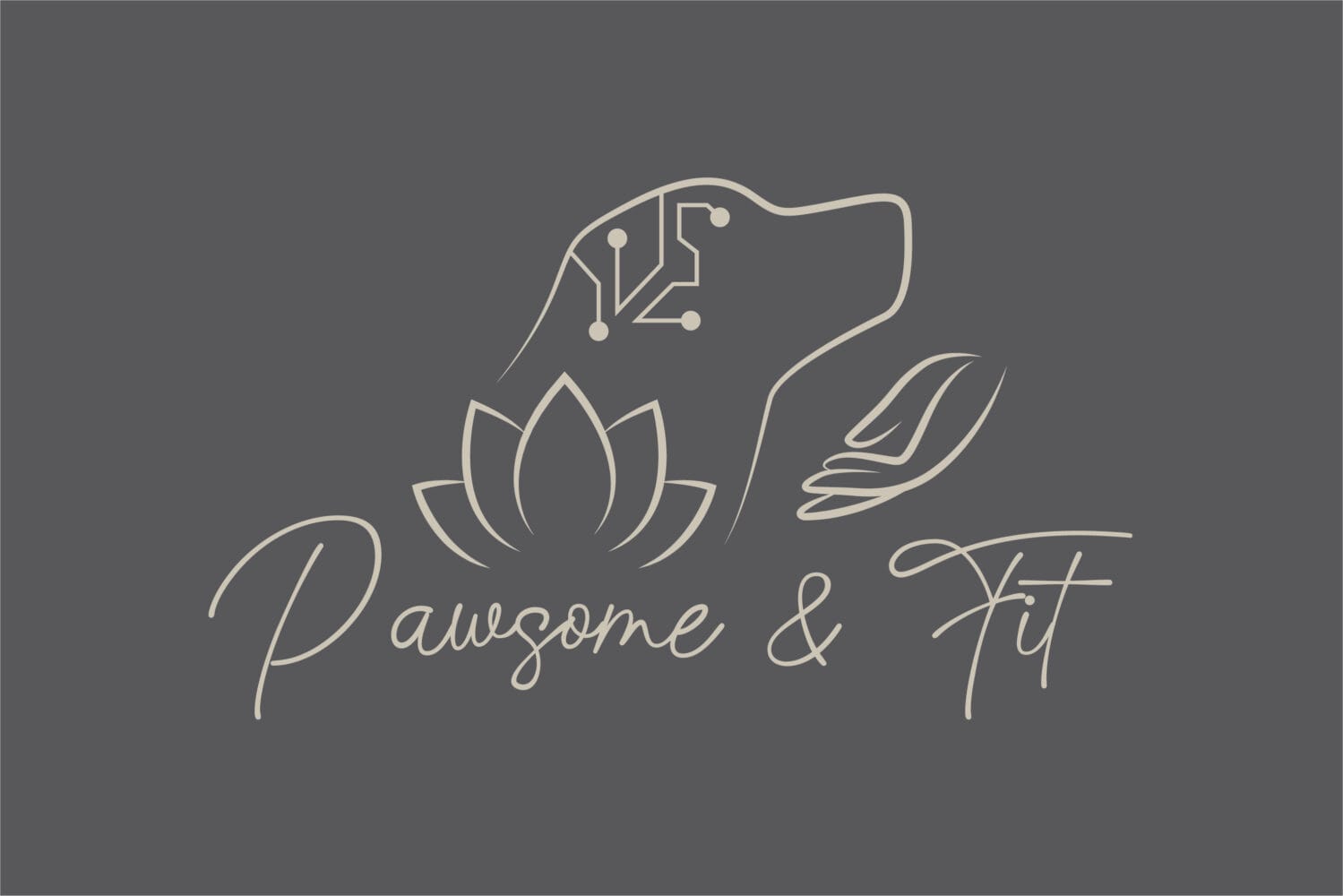 Pawsome & Fit logo