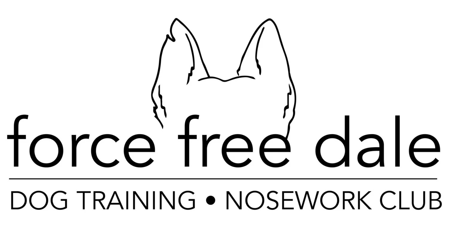 Force Free Dale Dog Training logo