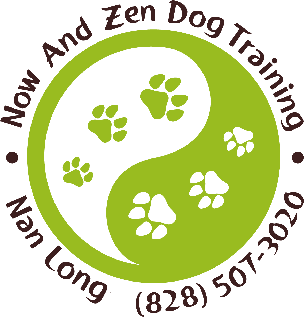Now and Zen Dog Training logo