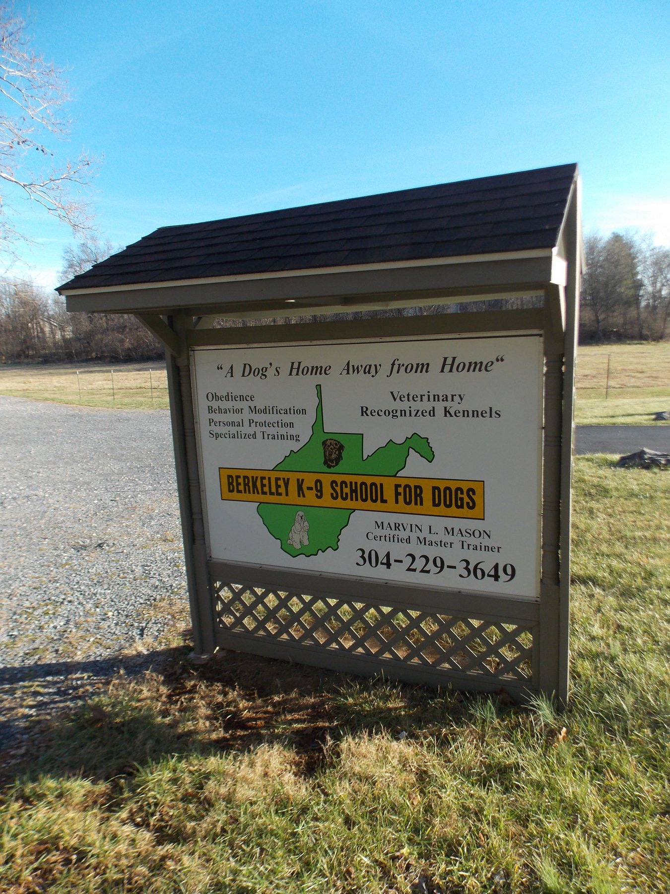 Berkeley K-9 School For Dogs — dog trainer in Martinsburg, WV
