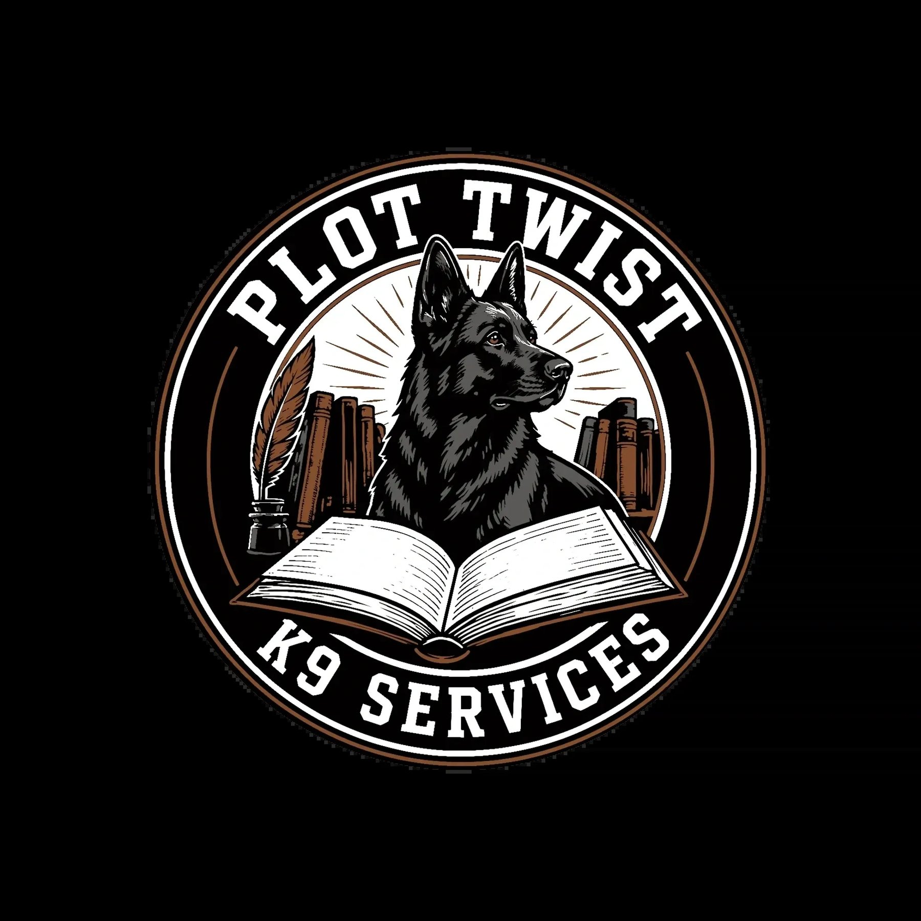 Plot Twist K9 Services logo