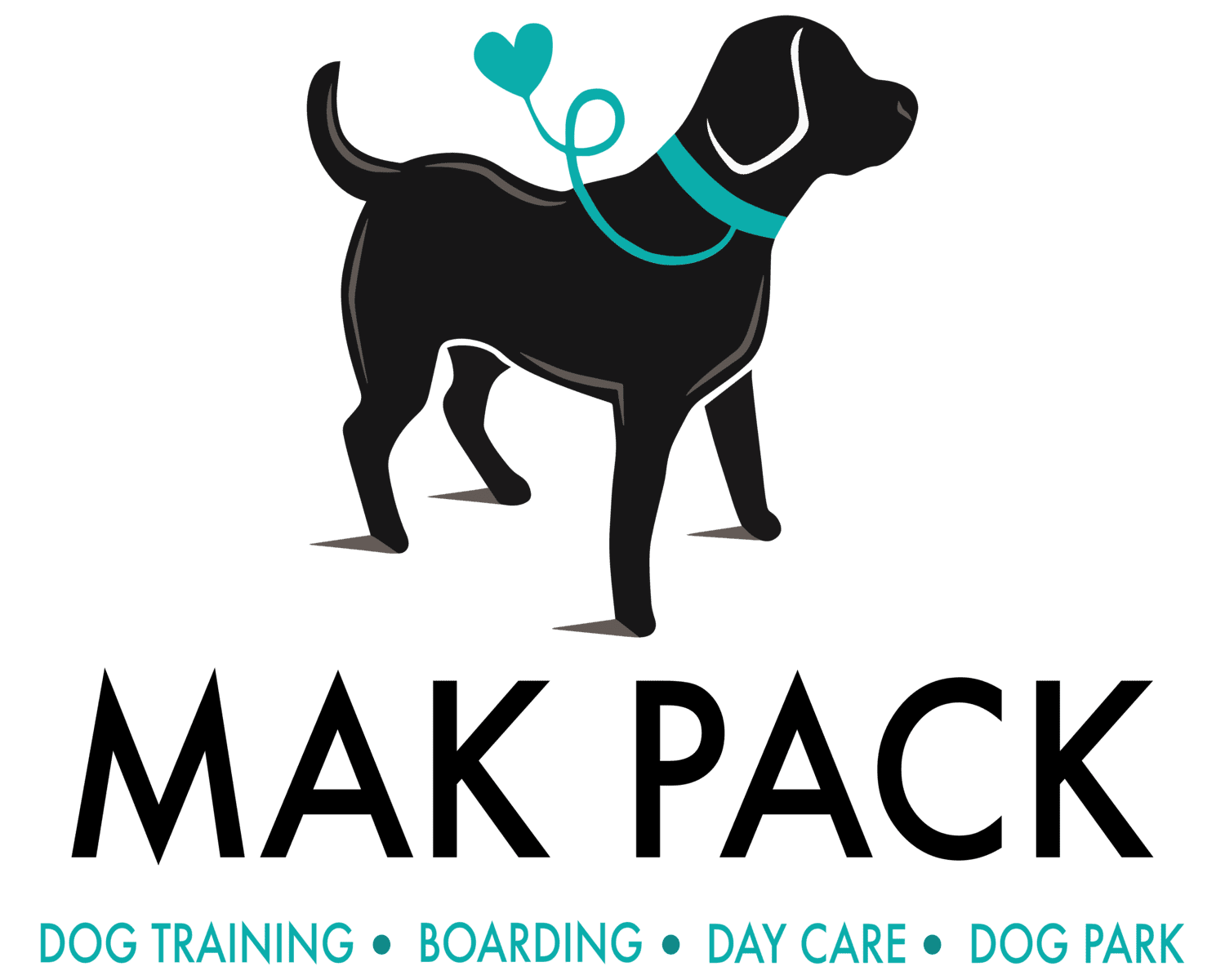 Mak Pack Indoor Dog Park, Doggy Daycare, Dog Wash, Overnight Boarding, Dog Training logo