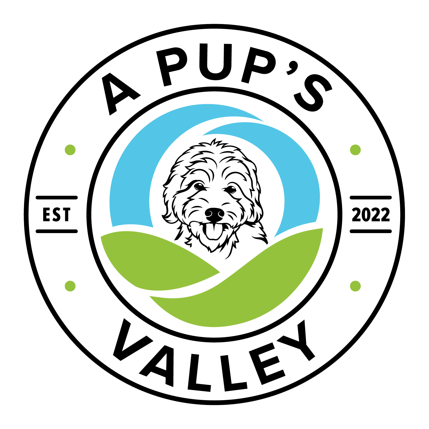 A Pup’s Valley logo