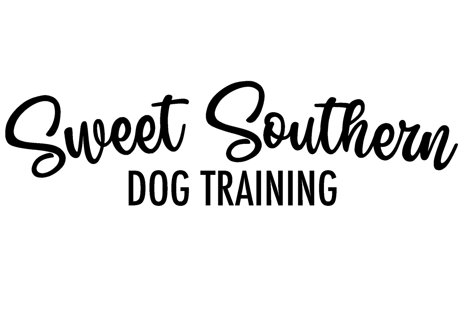 Sweet Southern Dog Training logo