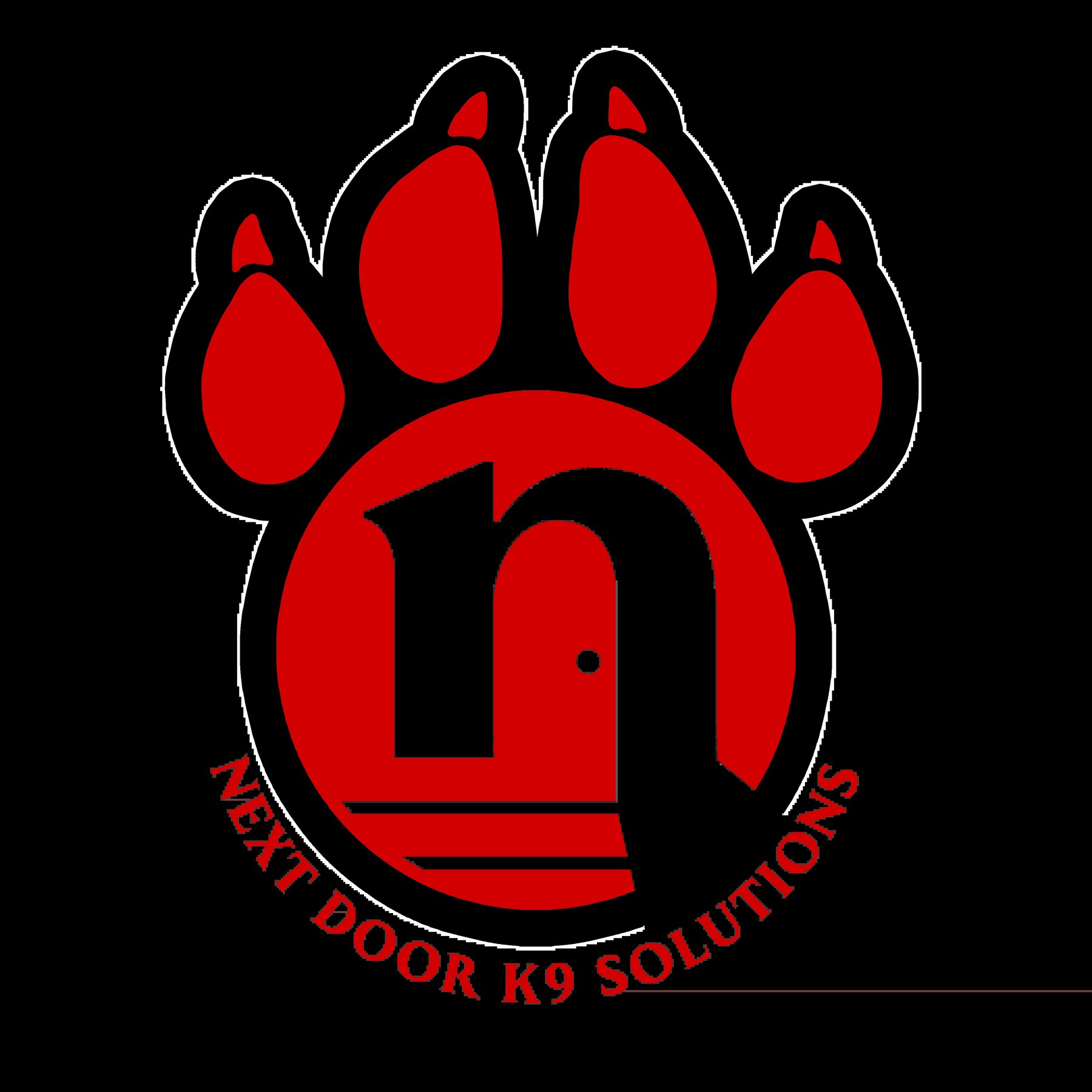 Next-Door K9 Solutions of the Triad logo