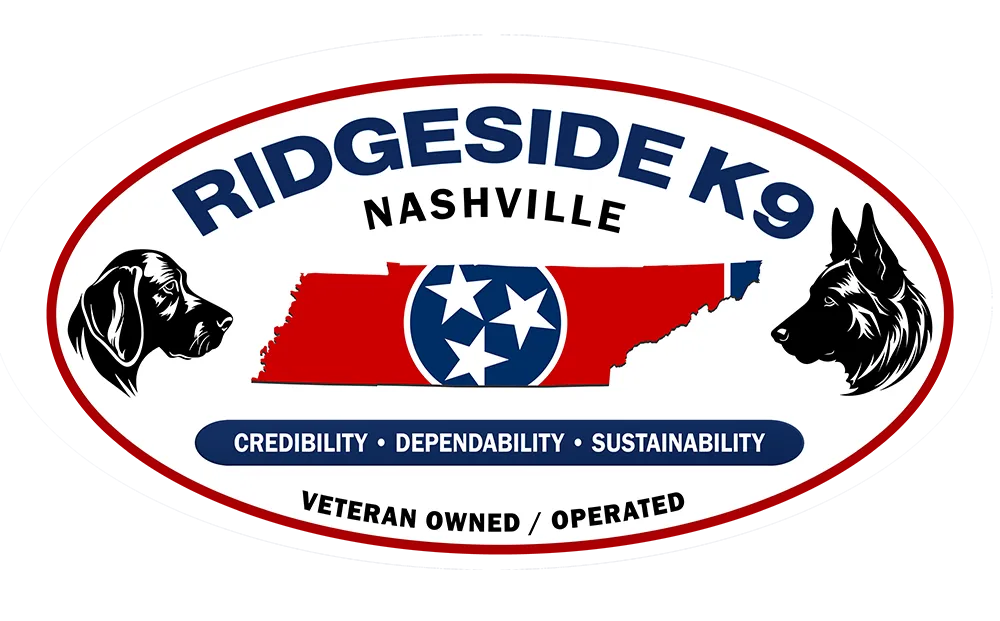 Ridgeside K9 Nashville logo