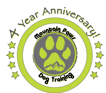 Mountain Paws Dog Training logo