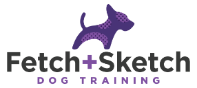 Fetch & Sketch Dog Training logo