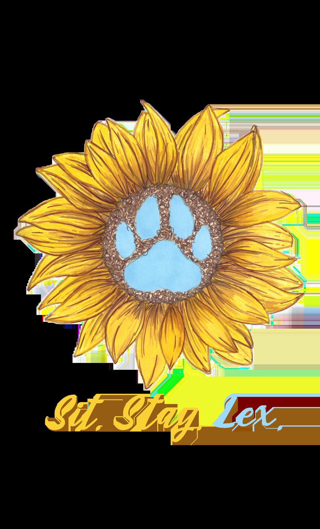 Sit Stay Lex logo