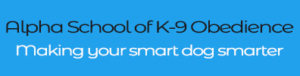 Alpha School of K9 Obedience logo
