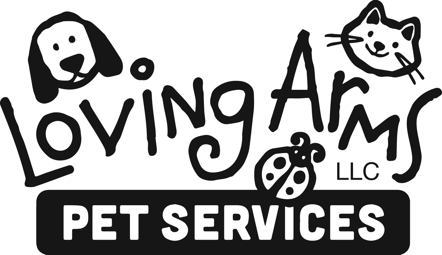 Loving Arms Pet Services logo