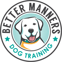 Better Manners Home Dog Training logo