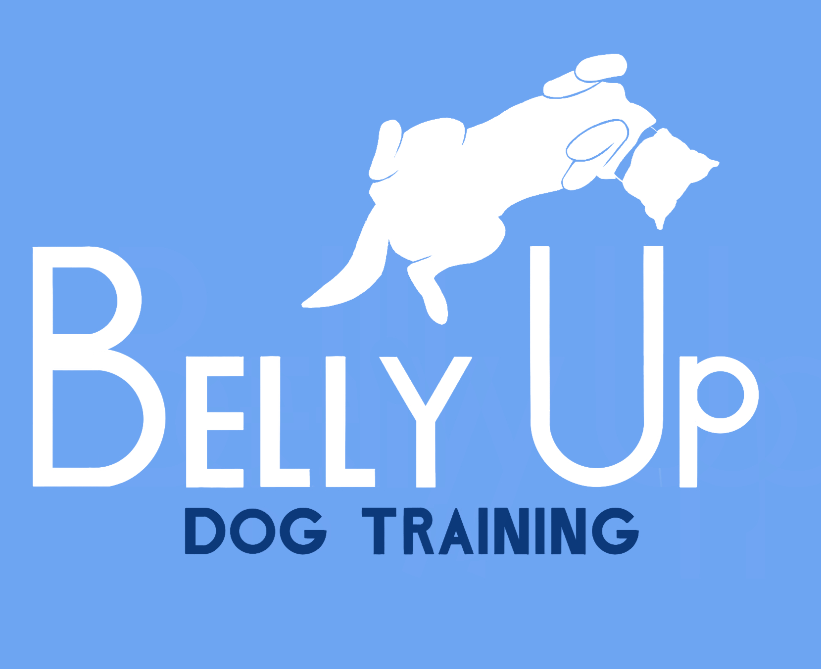 Belly Up Dog Training logo