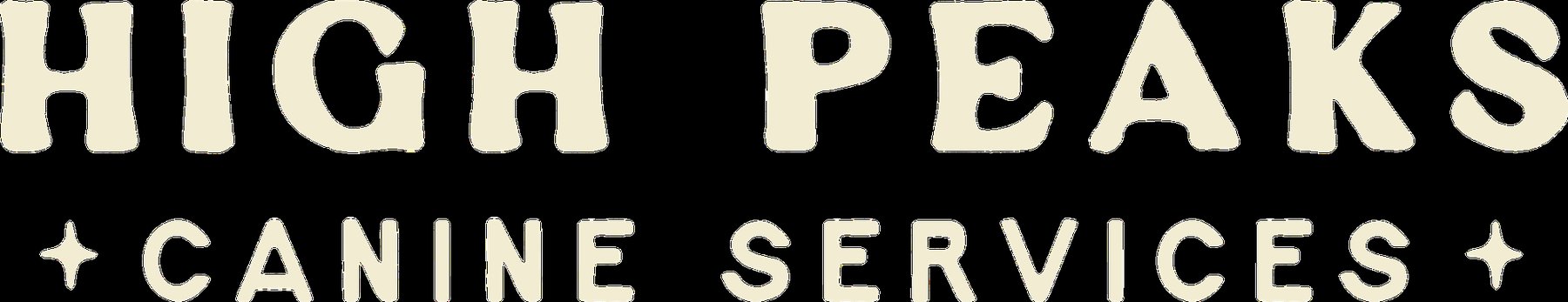 High Peaks Canine logo