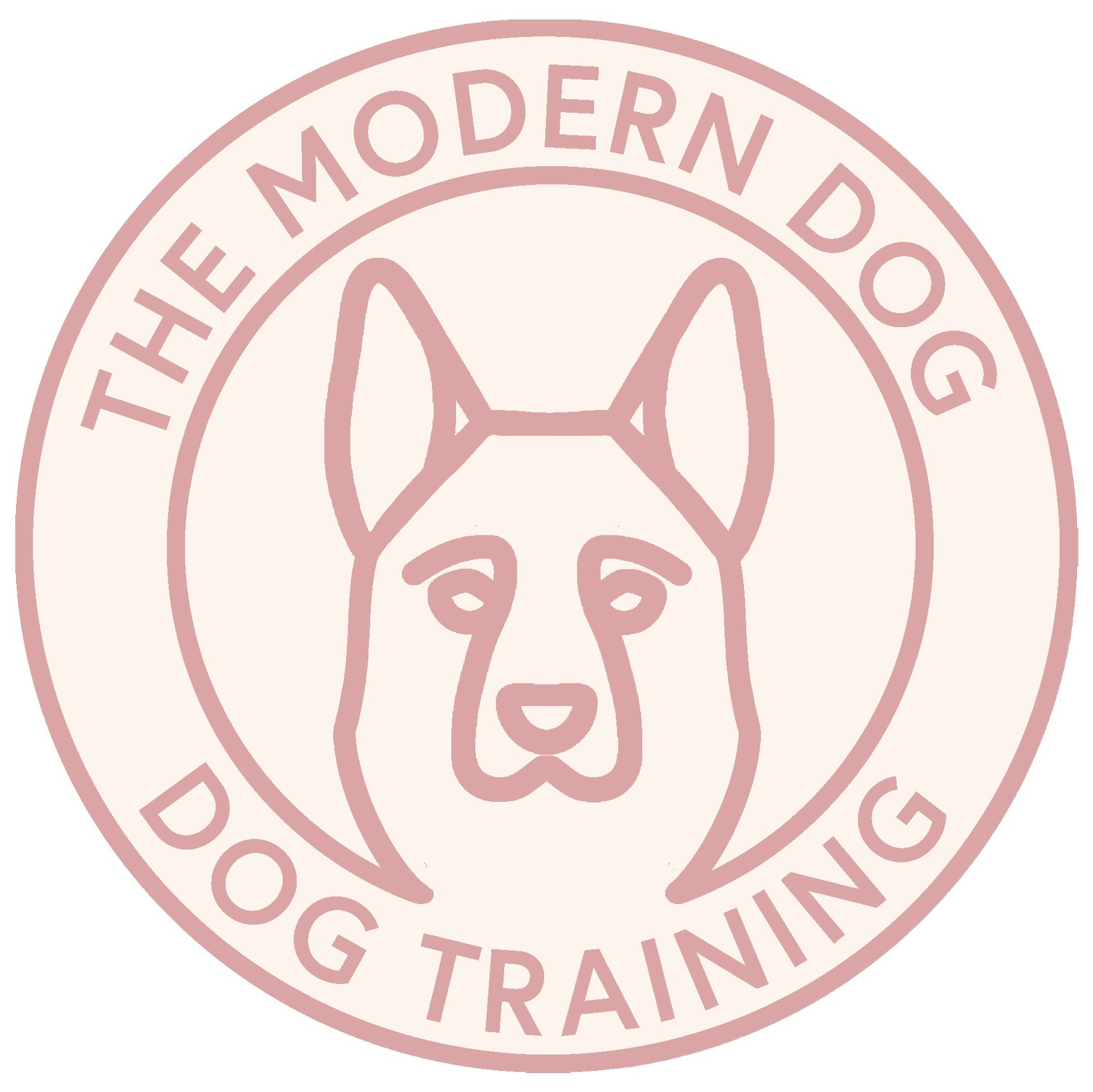 The Modern Dog Training logo