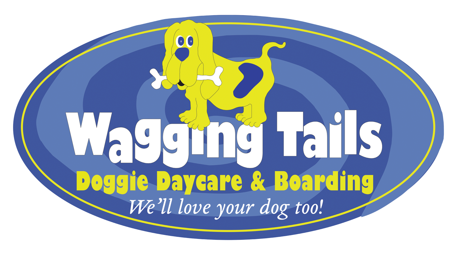 Wagging Tails Doggie Daycare & Boarding logo