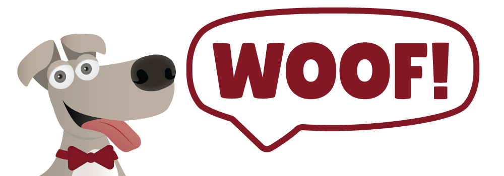 WOOF! Dog Care Center logo