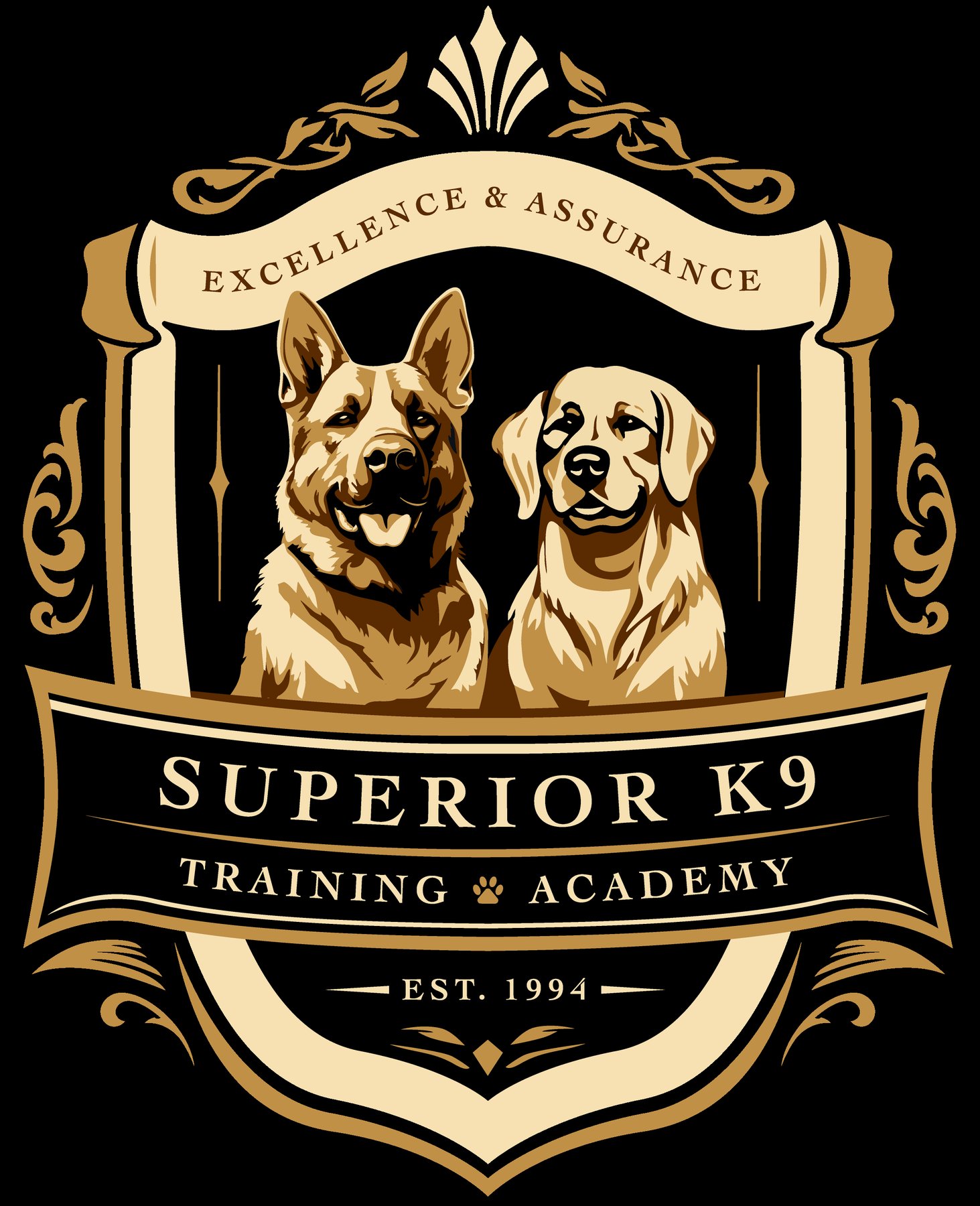 Superior K9 Training Academy logo