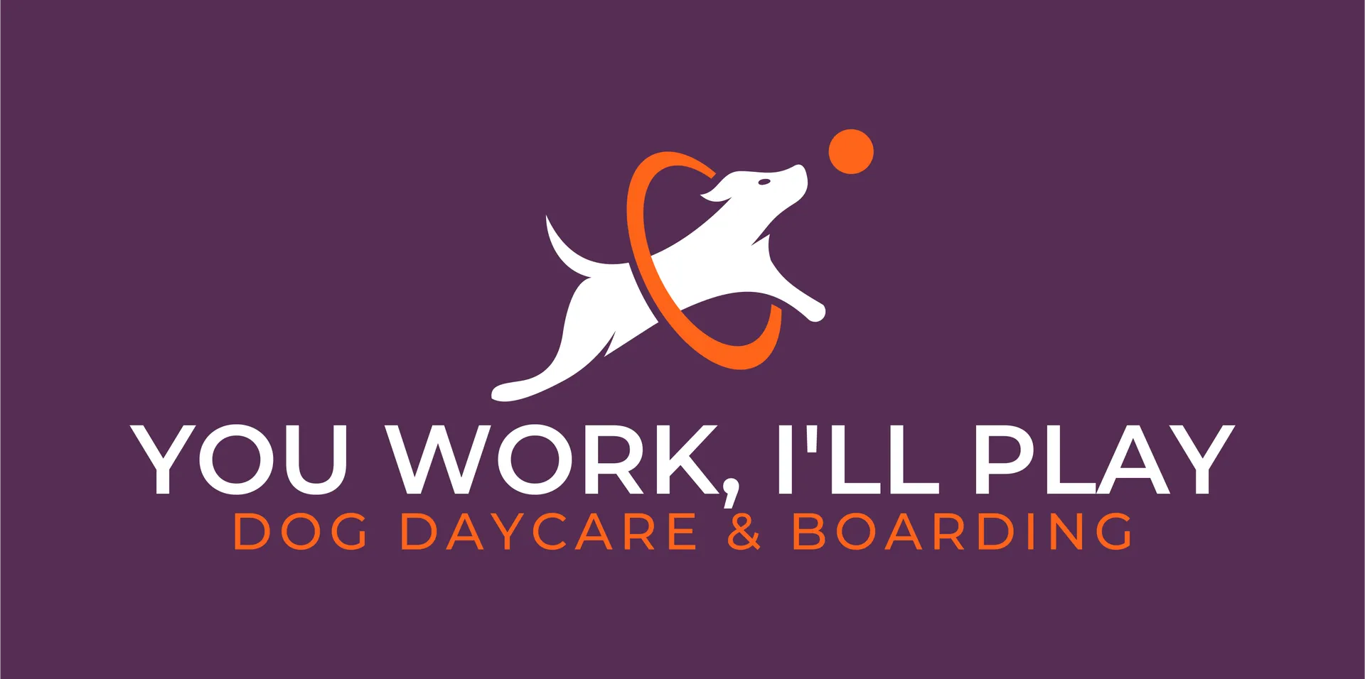 You Work I’ll Play Dog Daycare logo