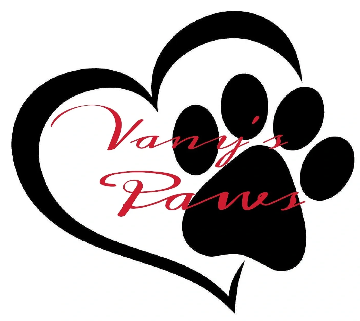 Vany’s Paws logo