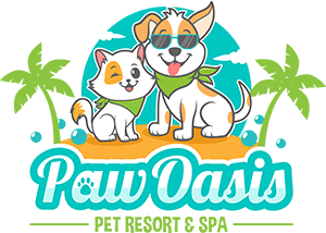 Paw Oasis Pet Resort logo