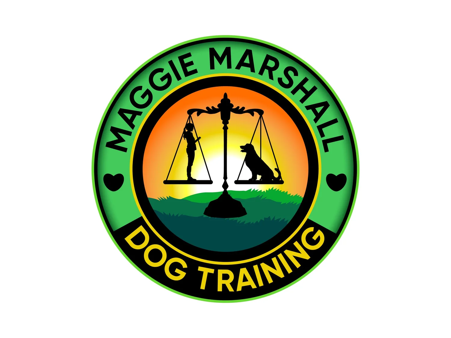 Maggie Marshall Dog Training logo