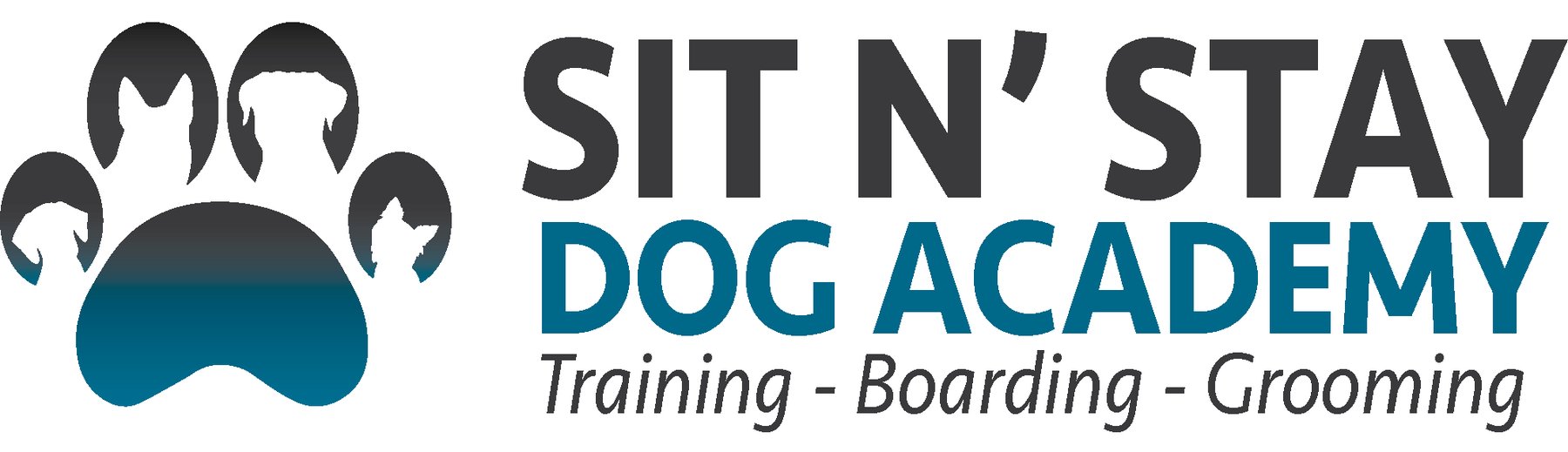 Sit N Stay Dog Academy logo