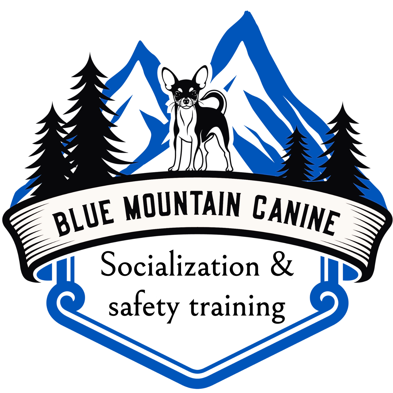 Blue Mountain Canine logo
