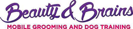 Beauty & Brains Mobile Grooming and Dog Training logo