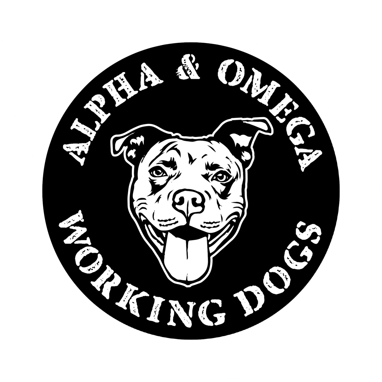 Alpha & Omega Working Dogs – Dog Training logo