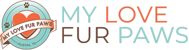 My Love Fur Paws Pet Resort logo