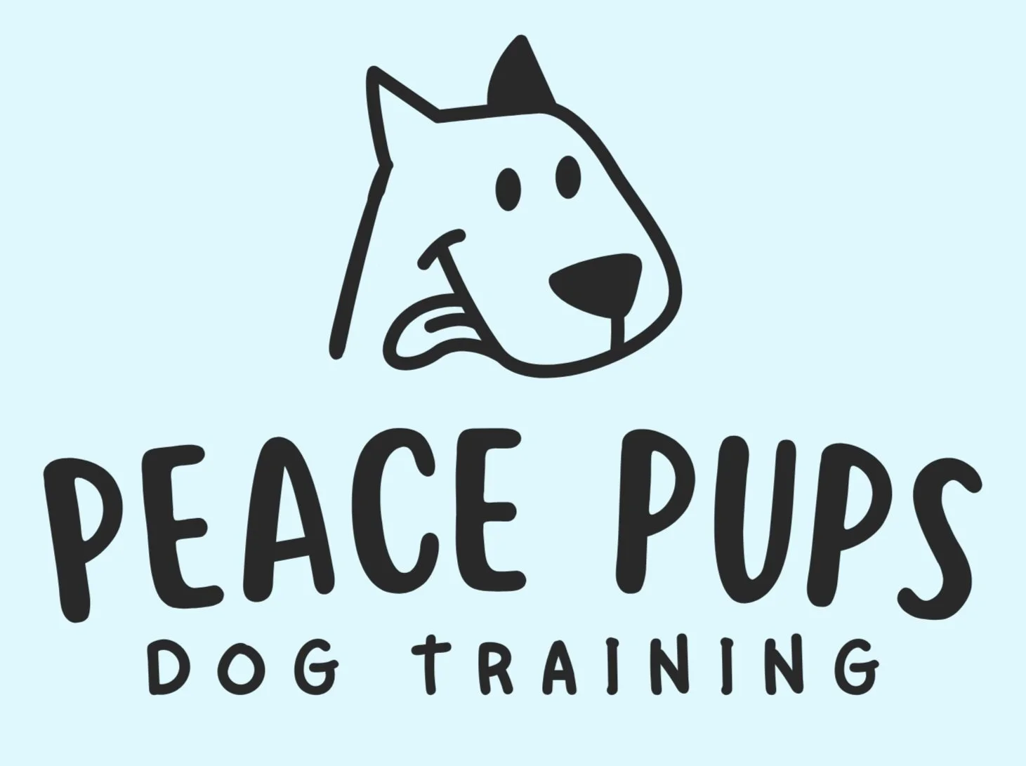 Peace Pups Dog Training logo