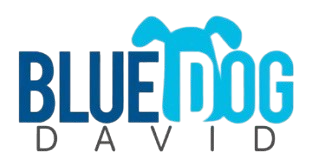 Blue Dog David logo
