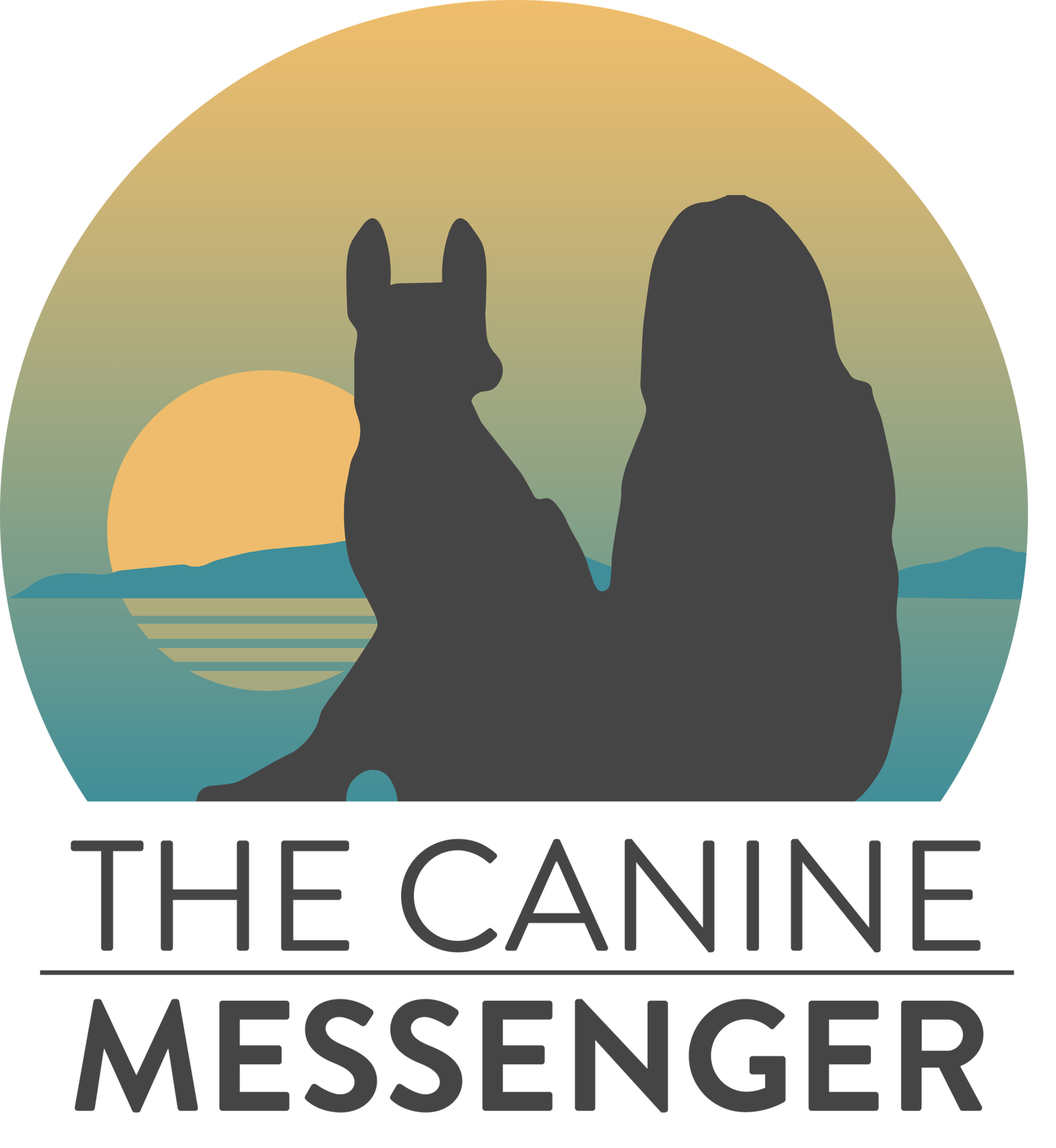 The Canine Messenger logo