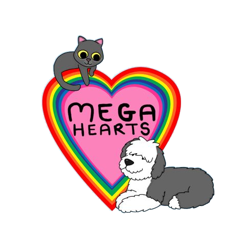 Mega Hearts Dog and Cat