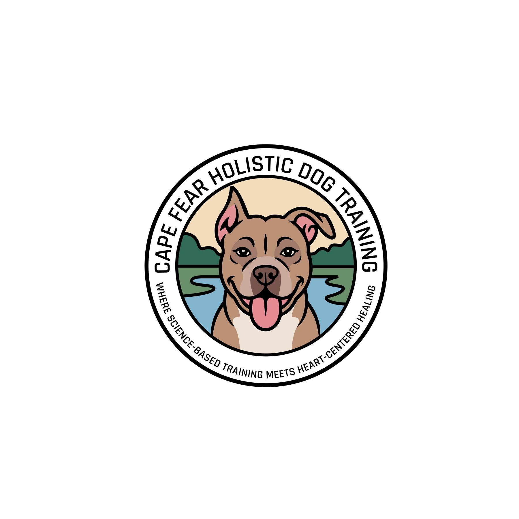Cape Fear Holistic Dog Training logo