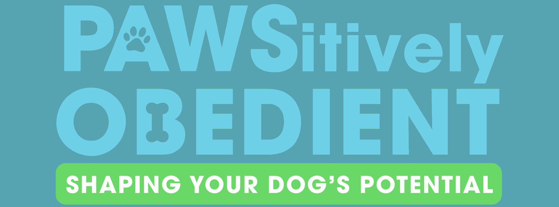 PAWSitively Obedient logo