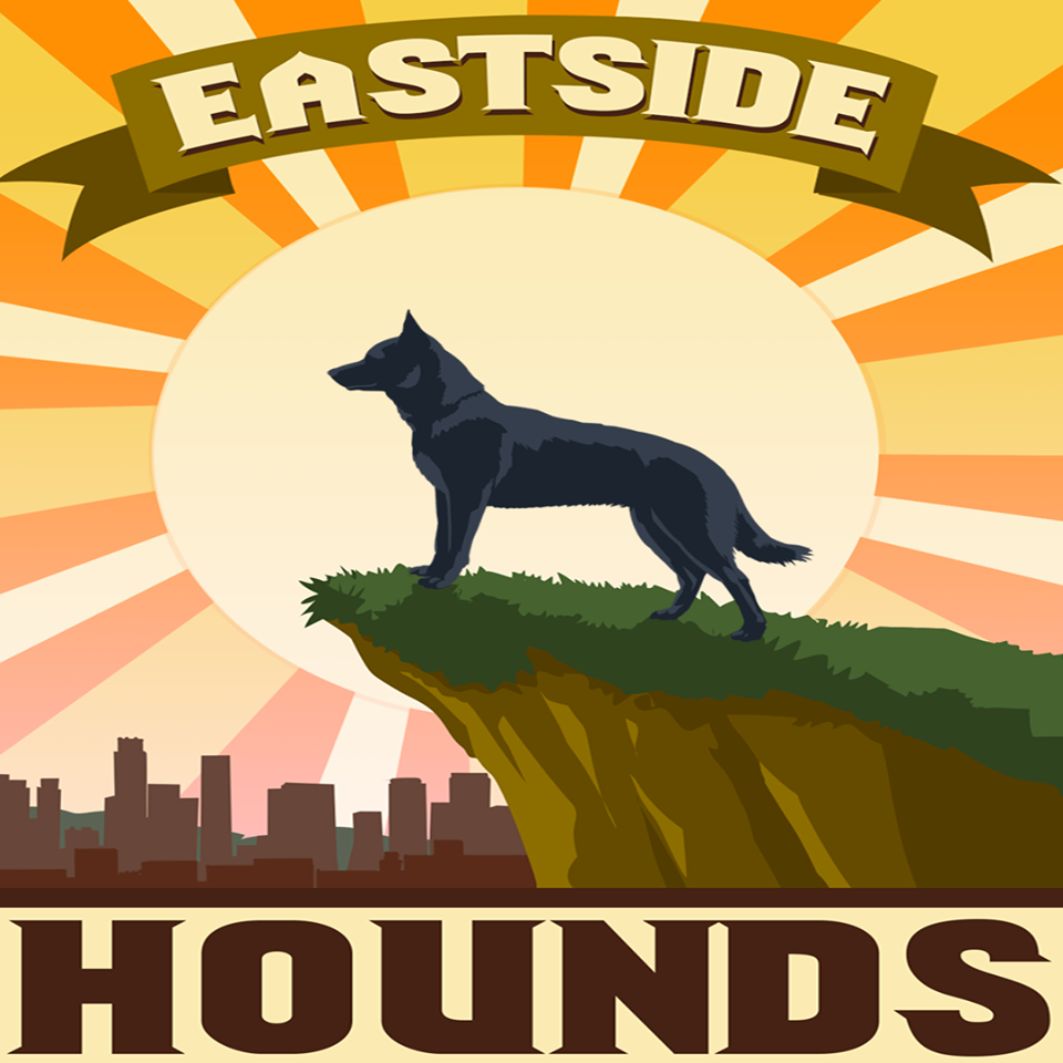 Eastside Hounds Dog Training, Hikes, Grooming logo