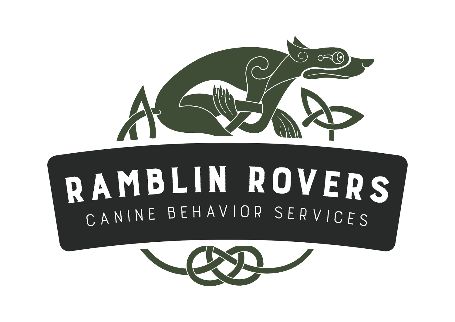 Ramblin Rovers Canine Behavior Services logo