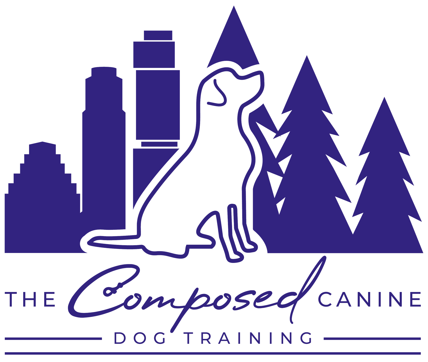 The Composed Canine Dog Training logo
