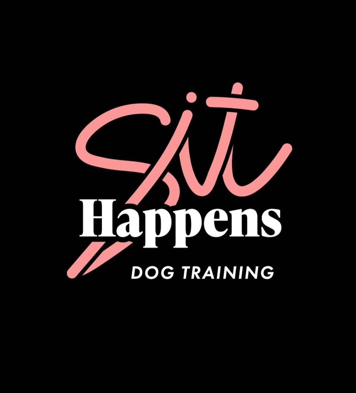 Sit Happens Dog Training logo